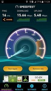 Ngetes Kemampuan Jaringan 4G-Bolt