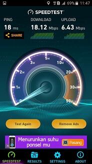 Ngetes Kemampuan Jaringan 4G-Bolt