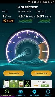 Ngetes Kemampuan Jaringan 4G-Bolt