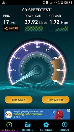 Ngetes Kemampuan Jaringan 4G-Bolt