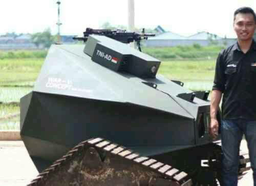 Keren, Tiga Mahasiswa ITS Ciptakan Tank Tanpa Awak untuk TNI