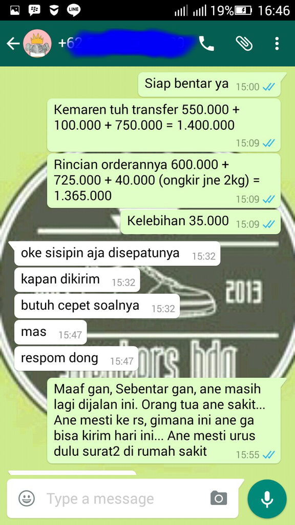 mohon bantuannya! SELLER MASUK