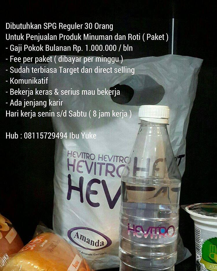 &#91;FREELANCE&#93; SPG, Marketing, dan Sales produk minuman dari Amanda Co.