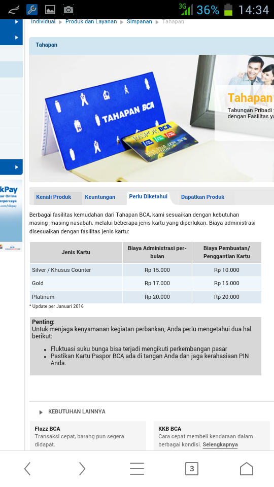 yg belum tau jangan kaget bagi nasabah tahapan bca