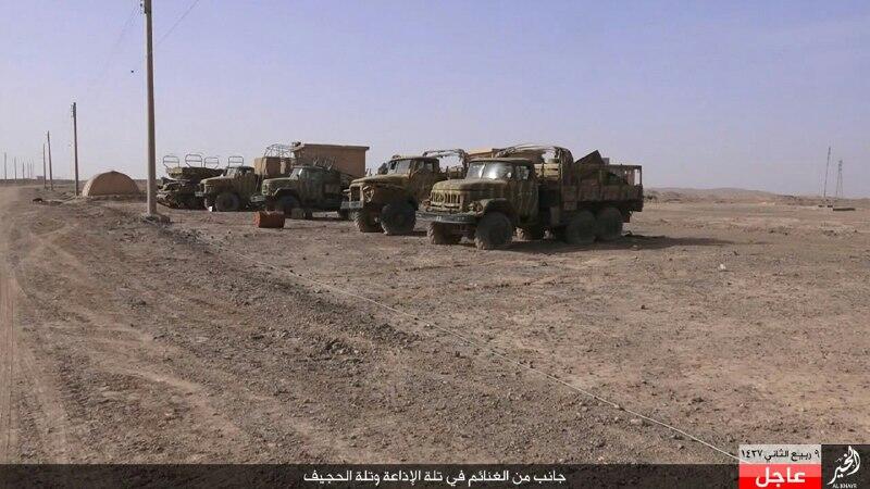 Photo, Lihat Apa yang didapat Islamic State Usai Menyerbu Batalion di Deir Ezzor