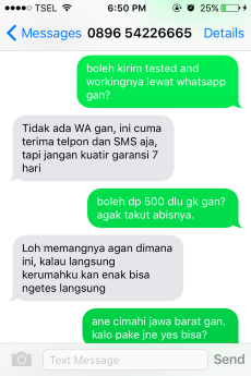 Penipuan oleh ADE ALERIC FAMEAKAN. Ada yang bisa bantu?