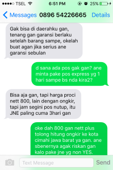 Penipuan oleh ADE ALERIC FAMEAKAN. Ada yang bisa bantu?