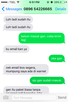 Penipuan oleh ADE ALERIC FAMEAKAN. Ada yang bisa bantu?