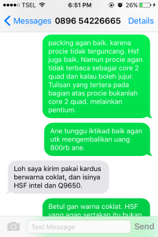 Penipuan oleh ADE ALERIC FAMEAKAN. Ada yang bisa bantu?