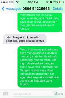 Penipuan oleh ADE ALERIC FAMEAKAN. Ada yang bisa bantu?