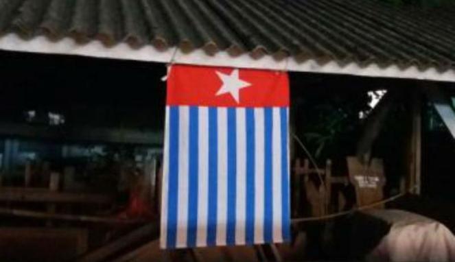 Bendera Organisasi Papua Merdeka Berkibar di Bali