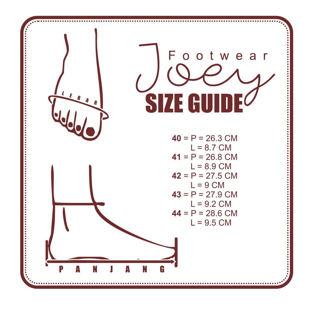 JOEY THE FOOTWEAR (100% ORIGINAL | SEPATU ARTIS | SNEAKER | CASUAL | BOOT | DENIM DLL