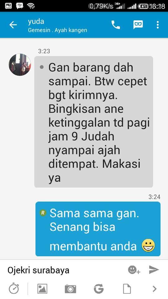 JASA COD DAN KURIR OJEKRI SURABAYA (EKSTRA SERVICE)