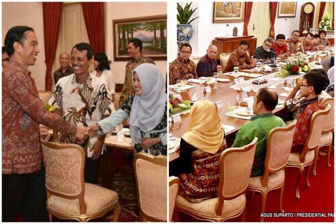 Aktif di media sosial, perempuan ini diundang Jokowi ke istana