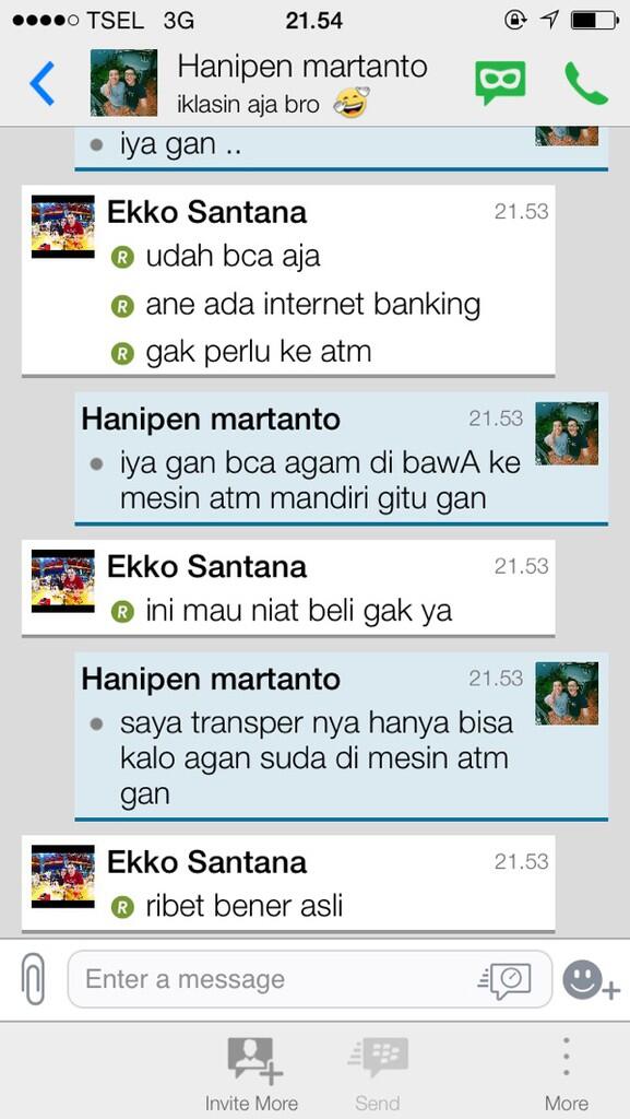 E-CASH menggodai saya gan