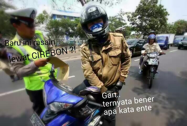 Kumpulan Meme `Cirebon Kota Tilang` untuk Sindir Polisi