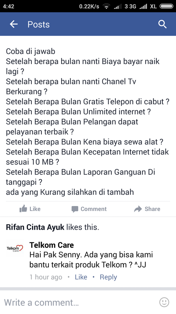 Pertanyaan Buat INDI***M