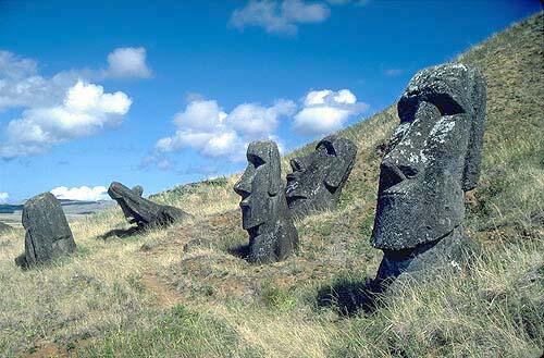 Misteri Pulau Paskah dan Rahasia Patung Moai