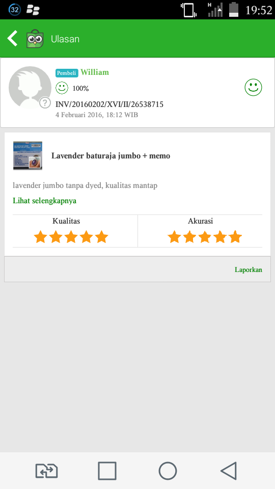 LELANG CAMPUR RASA ( CLODE JUMAT 05/02/16 PUKUL 21.00 )
