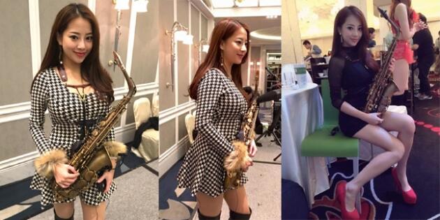 &#91;FOTO HOT BB 21++&#93; Wendy Wen, Saxofonista SEKSI Bikin Ngiler