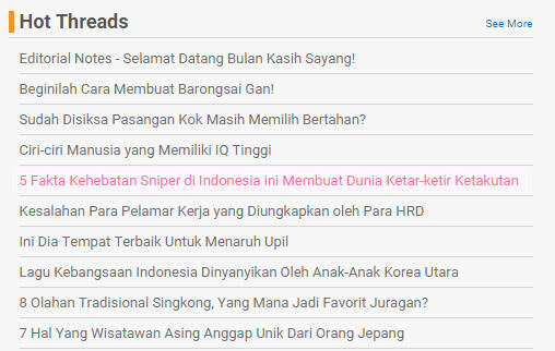 5 Fakta Kehebatan Sniper di Indonesia ini Membuat Dunia Ketar-ketir Ketakutan