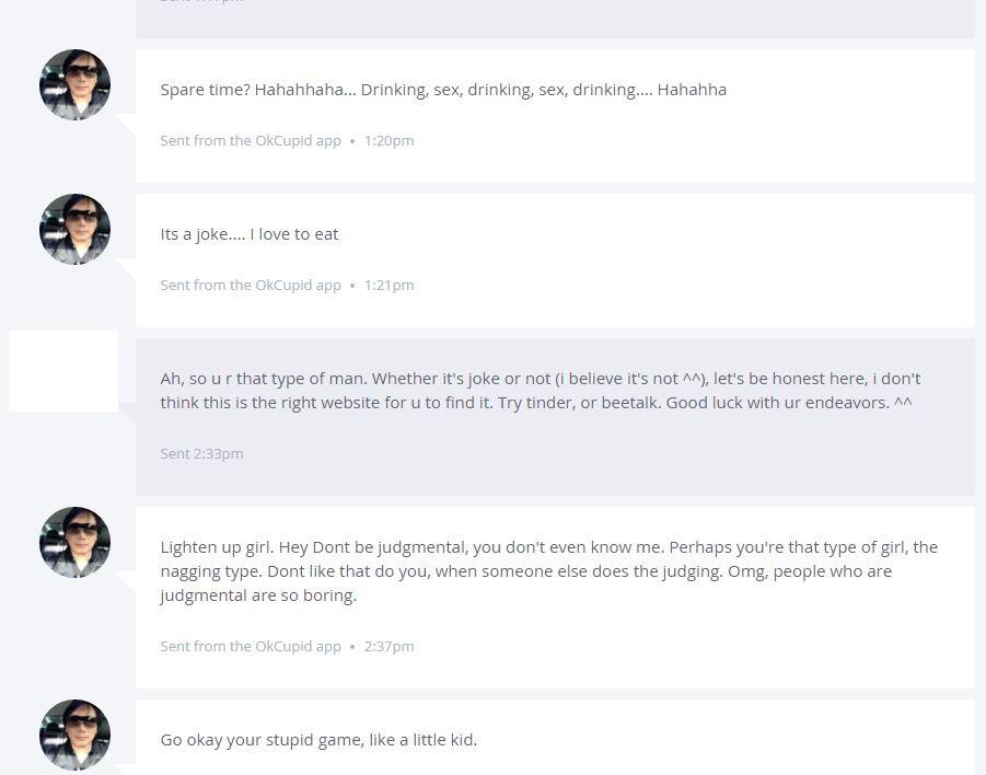 Pengalaman menggunakan OK Cupid