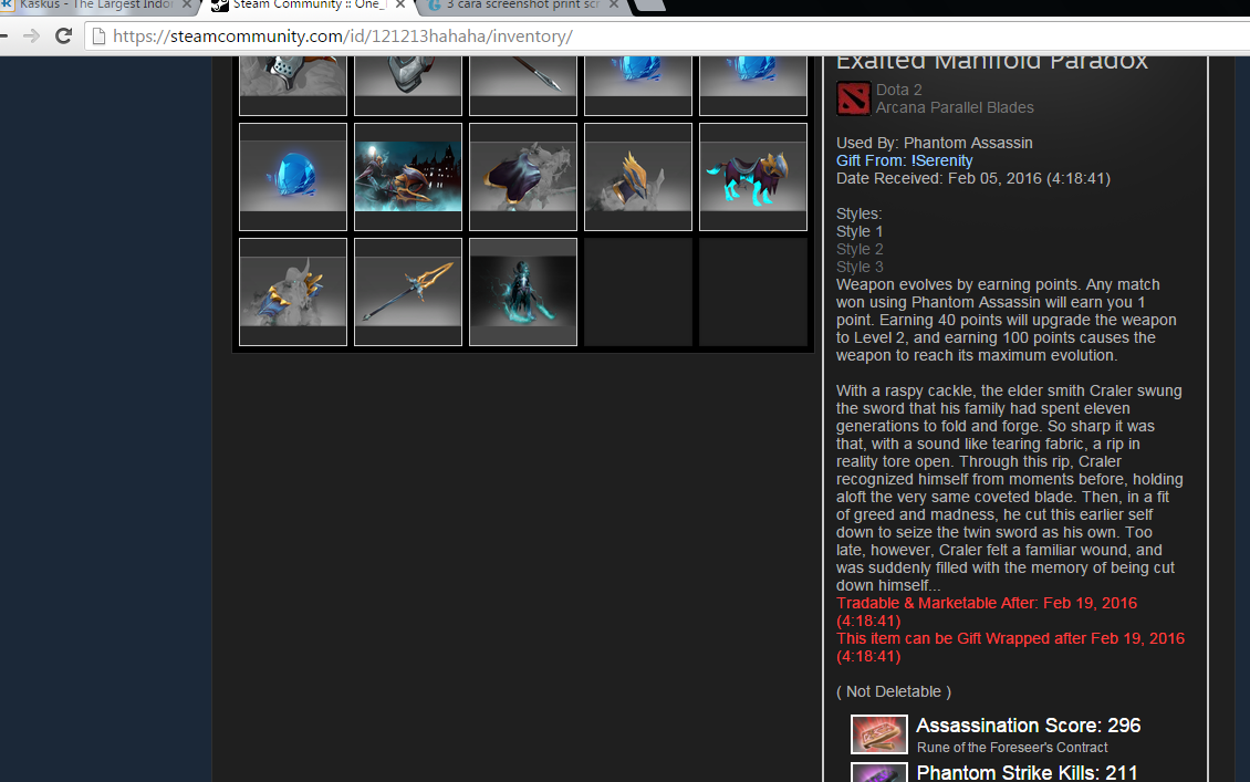 PENIPUAN MIDDLEMAN ATAS NAMA TIMOTHY DOTA 2