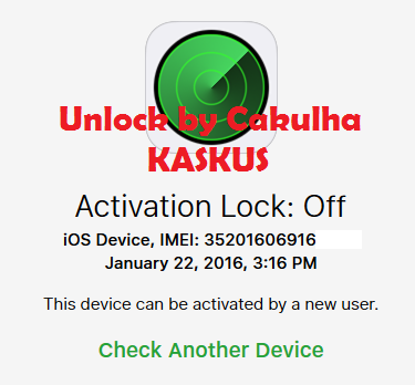 JASA UNLOCK IPHONE/CARIER/ICLOUD LOST 100% RATIO SUKSES GAN!!!