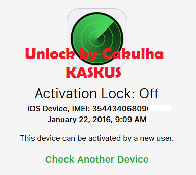 JASA UNLOCK IPHONE/CARIER/ICLOUD LOST 100% RATIO SUKSES GAN!!!