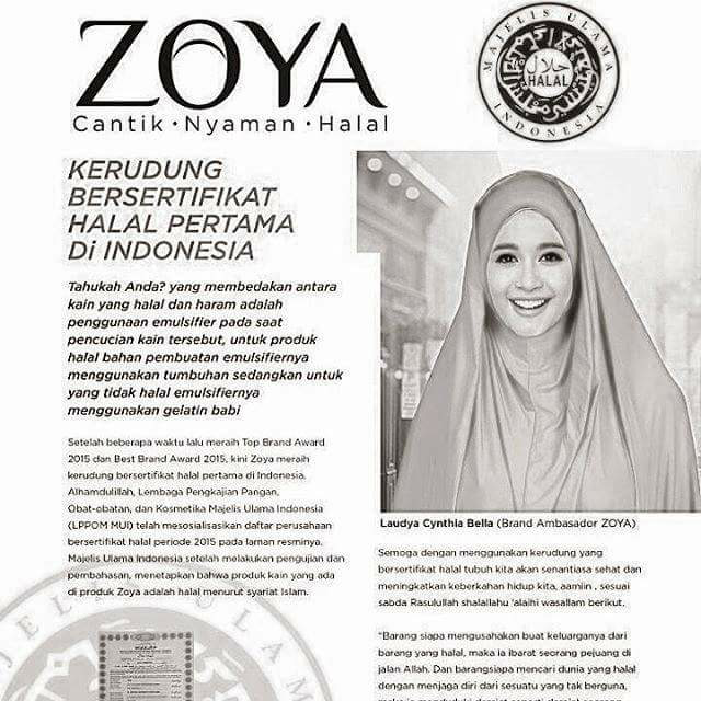 Jilbab Bersertifikasi Halal MUI?