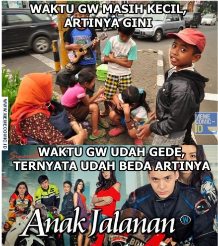 &quot;Anak Jalanan vs Aku Anak Indonesia&quot;