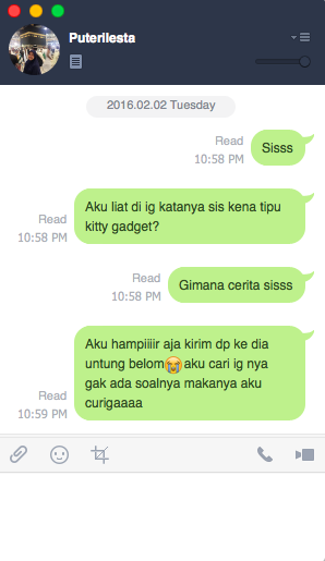 MODUS PENIPUAN ARISAN IPHONE INSTAGRAM @KITTYGADGET