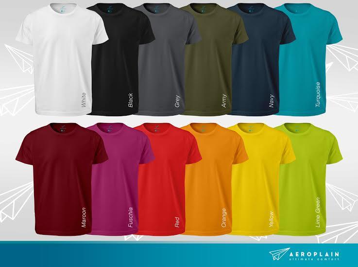 Aeroplain - Basic Tshirt &amp; Under Shirt (Kaos Dalem)