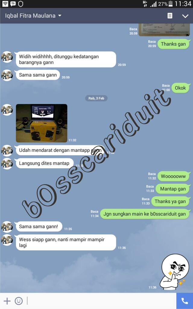 👍👍Feedback &amp; Testimoni by Agan b0sscariduit 👍👍