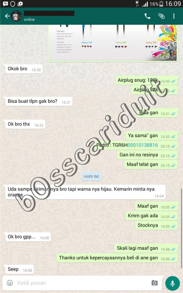 👍👍Feedback &amp; Testimoni by Agan b0sscariduit 👍👍