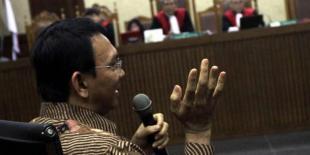 Ditanya soal Kasus RS Sumber Waras Usai Sidang UPS, Ahok Marahi Wartawan Ini