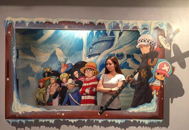 &#91;KEREN&#93; Museum Lukisan 3D One Piece Pertama di Dunia!!! penggemar one piece masuk !