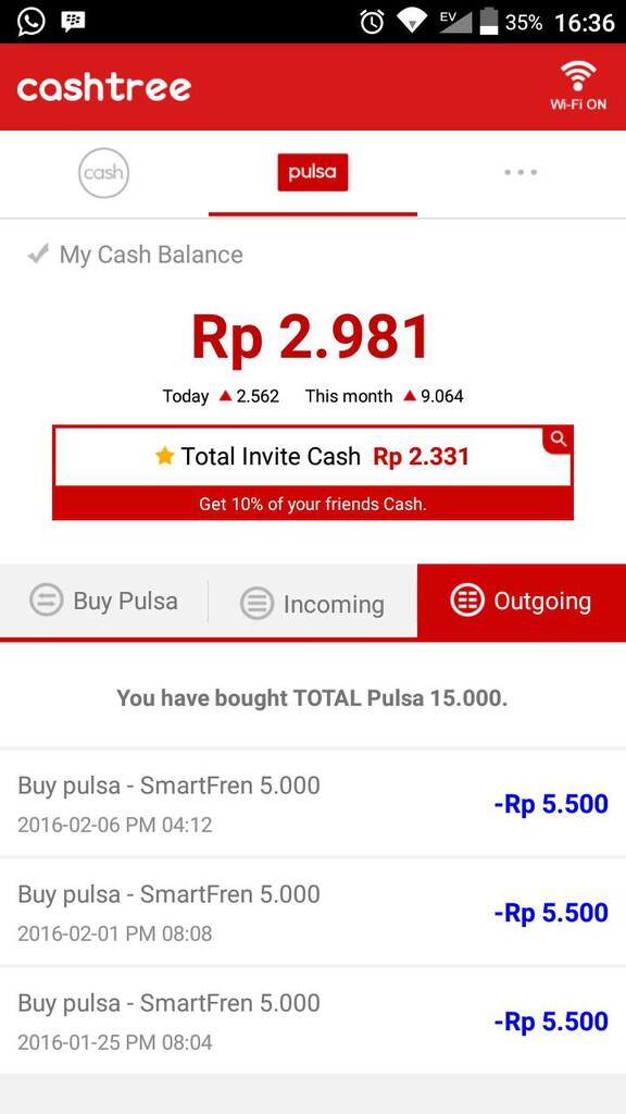 Dapat Pulsa Gratis Cuma Dengan Buka Lockscreen Smartphone