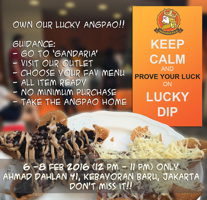 Martabak Pembawa Hoki, Hoki Pembawa Angpao..