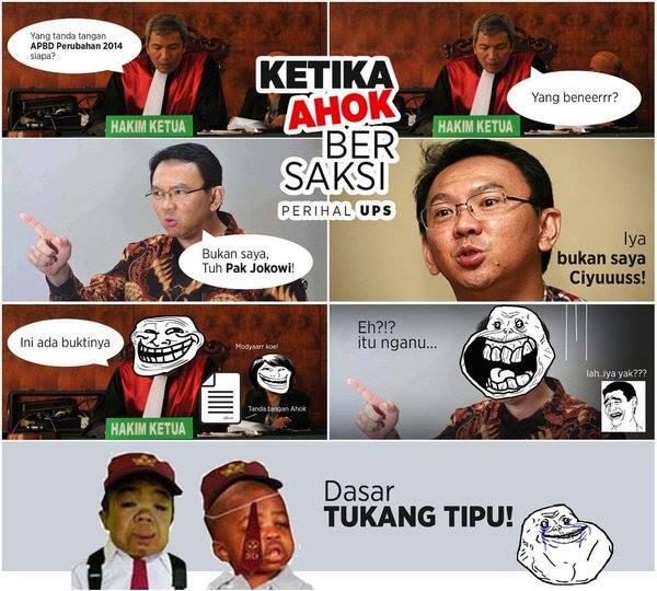 Ketika Ahok Gugup Saat Hakim Tunjukkan Bukti