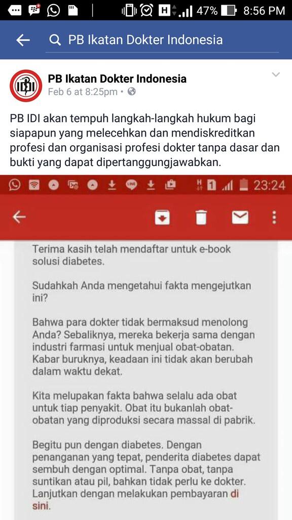 Mendeskreditkan profesi tertentu, websiteb ini dituntut organisasi profresi