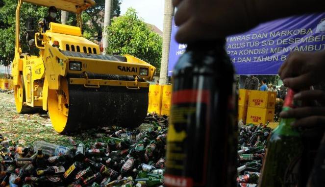 Pelajar SD Yogyakarta Diamankan saat Gelar Pesta Miras