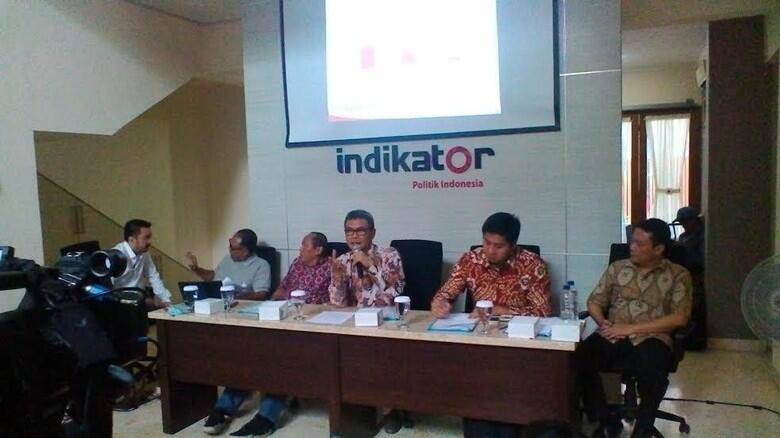 Survei Indikator: Mayoritas Masyarakat Puas dengan Kinerja Jokowi