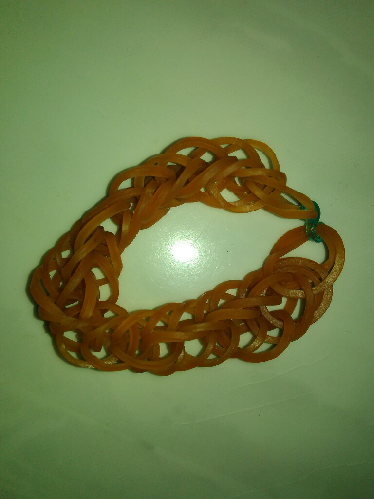 Membuat Gelang Dari Karet Gelang