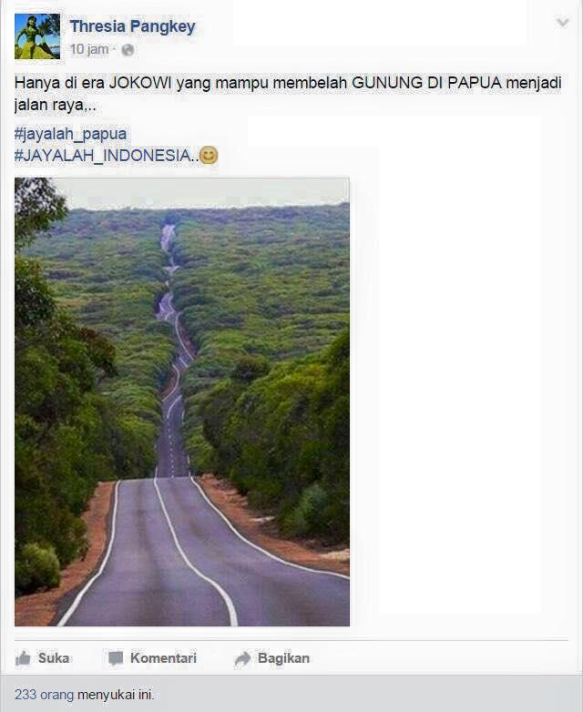 Hasil Infrastruktur Jokowi sudah bisa kita nikmati