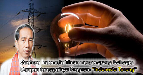 Berkat Jokowi, Indonesia Timur pastikan nikmati Listrik 24 Jam