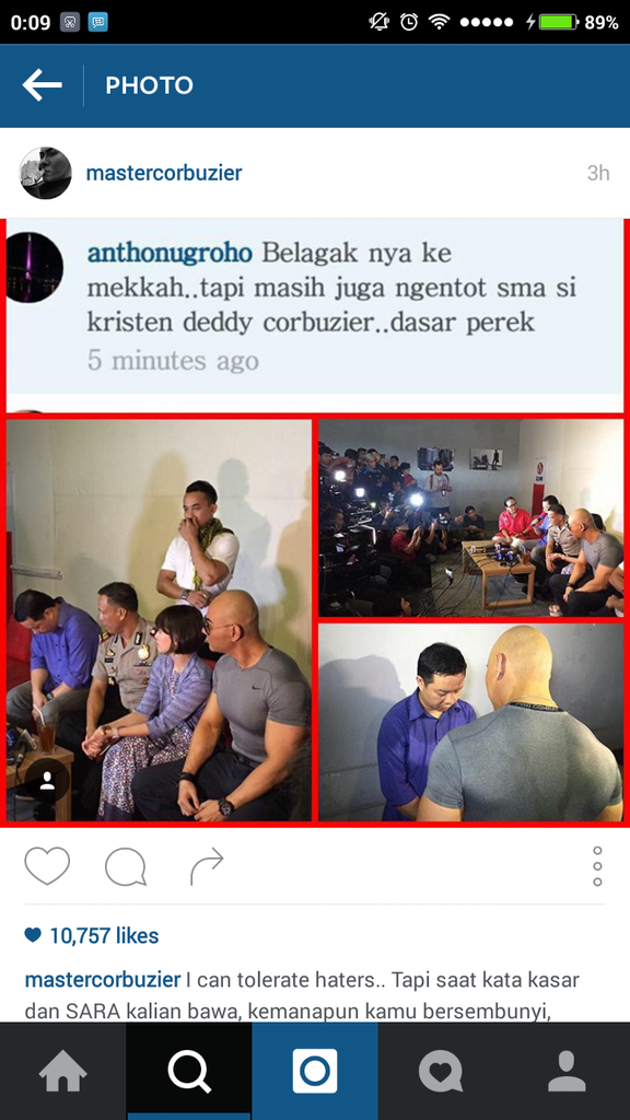 Deddy Corbuzier Ringkus Hater yang Sebut Chika Jessica PSK