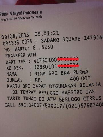 Trik sederhana cek keaslian bukti transfer customer 