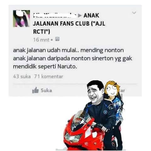 KUMPULAN MEME SERUKAN HENTIKAN SINETRON ANAK JALANAN