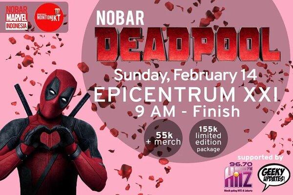 NOBAR DEADPOOL pas VALENTINE